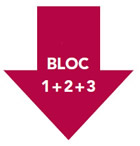 Bloc 1 + 2 + 3